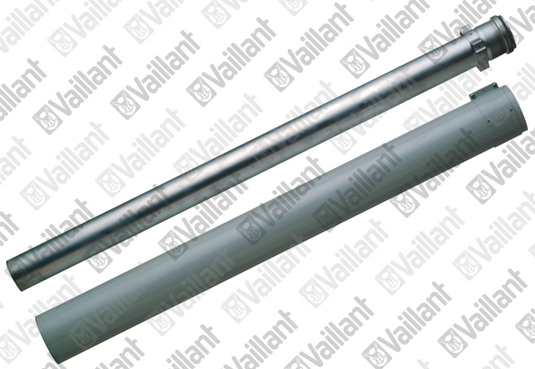 Vaillant Verlängerungsrohr 10m Einzelteile, für System 63/96 Alu 085030