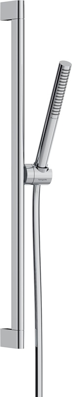 Hansgrohe Brauseset Pulsify S 100, 1 jet EcoSmart+ mit Brausestange 650mm chrom 24373000