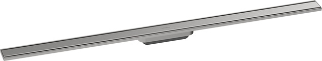 Hansgrohe F-Set Duschrinne RainDrain Original 1200mm Edelstahl gebürstet 56201800