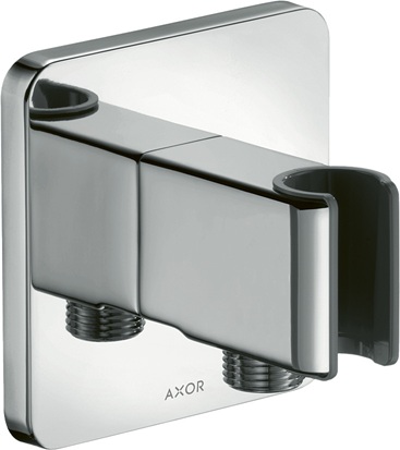 Hansgrohe Schlauchanschluss und Brausehalter Axor Urquiola brushed nickel 11626820