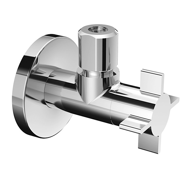 Schell Design-Eckventil 4WING regulierbar, 1/2", chrom 053930699