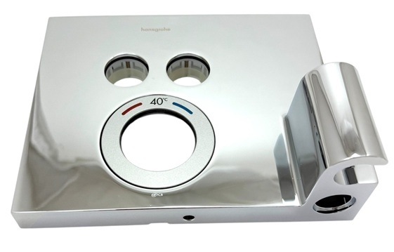 Hansgrohe Rosette iBox FixFit Shower Select Thermostat komplett chrom 92299000