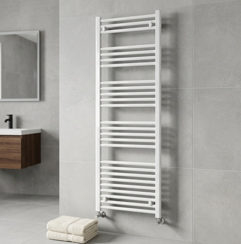Viessmann Badheizkörper Bolzano gerade H: 178,5 B: 75cm 7532378