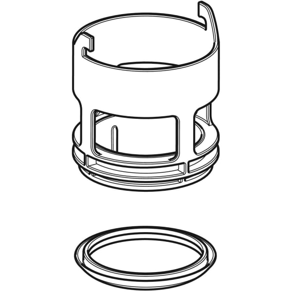 Geberit Bassin zu Unterputzspülkasten UP 8cm 242.269.00.1