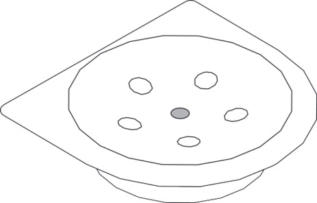 Hansgrohe Axor Seifenschale Logo Polis klein 40936000