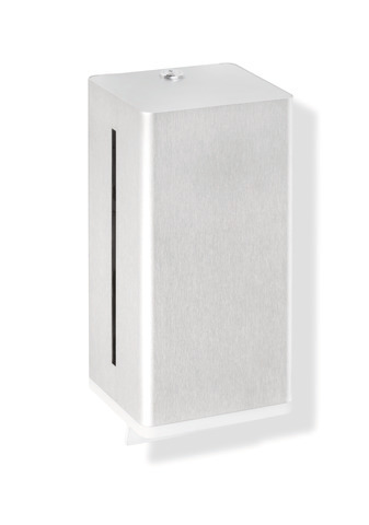 HEWI SchaumSeifenspender Serie 805, Edelstahl, Hebel und Funktionsabschluss, 1000ml, reinweiß 805.06.150 99