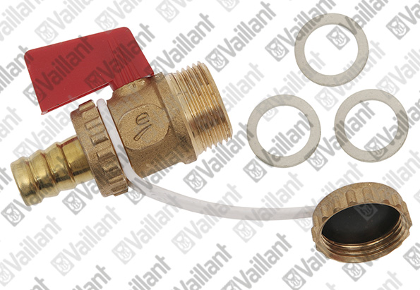 Vaillant Entleerungsventil 3/4 VAS 106&156/4 VAS106/3 0020085445