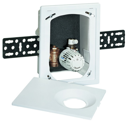 Heimeier UP-Kasten Multibox K mit Thermostatventil, weiß 9302-00.800
