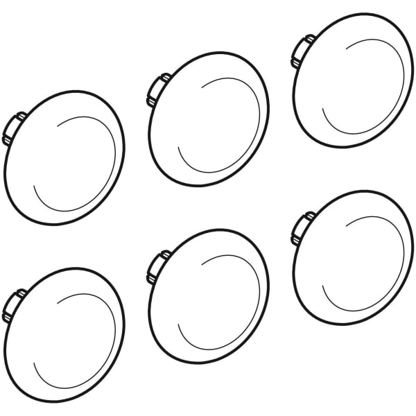 Geberit Set Puffer für WC-Deckel Slim Smyle 598121000