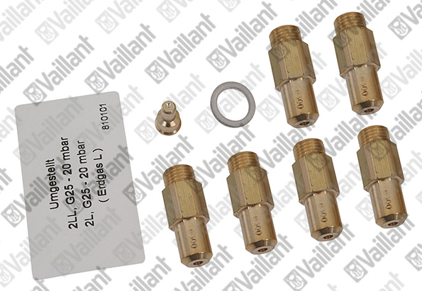 Vaillant Düsenwechselsatz (7 Düsen-D 300) VK 324/1-C VK 404/1-C 202902