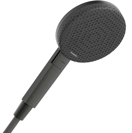 Hansgrohe Handbrause Raindance Alive Select S 125 3jet brushed black chrom 24500340