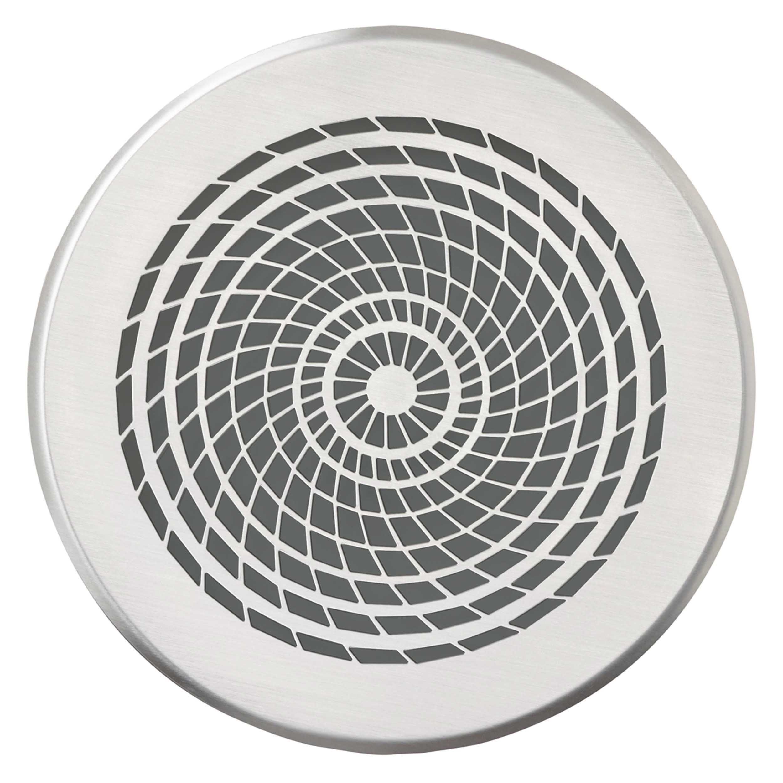 Vaillant Design Abdeckblende rund Durchmesser 125mm, Vortex Edelstahl 0020212290
