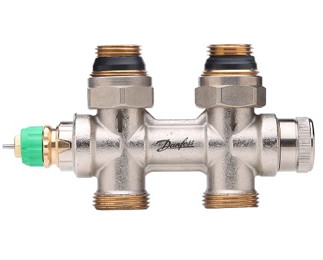 Danfoss dynamischer VHS-DV Fühler rechts oder links Durchgang, Ventileinsatz im VL für Heizkörper mit 1/2" 013G7876