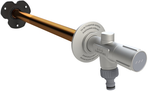 Kemper Frostsichere Außenarmatur FROSTI Figur 578 00 Bausatz 150-415mm Griff DN20 5780002000