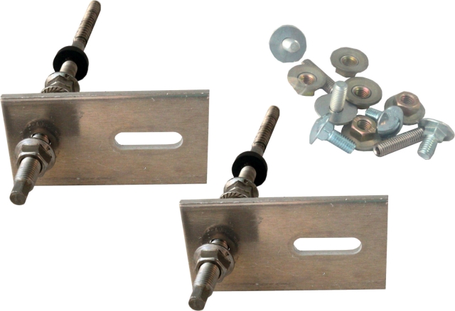 Wolf Stockschrauben-Set (2 St) Alu+ für Well-/Blechdach 2483491
