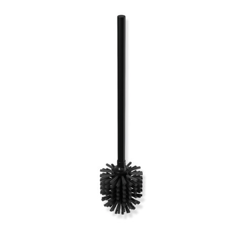 HEWI WC-Bürste, Edelstahl, mit wechselbarem Bürstenkopf schwarz tiefmatt 900.20.01060 DC