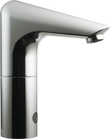 Ideal Standard CeraPlus Waschtischarmatur elektronisch, Batteriebetrieb chrom, mit flexiblen Schläuchen, ohne Mischung A4151AA