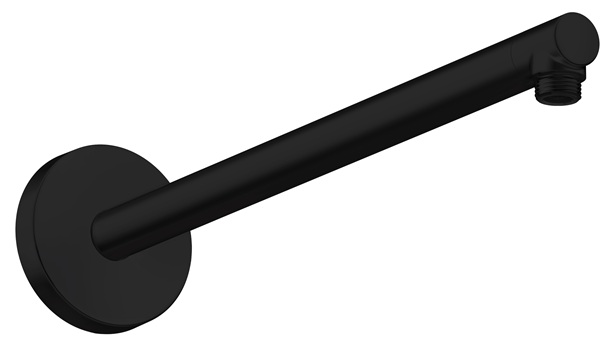 Hansgrohe Brausearm DN15 390mm Axor ShowerSolutions mattschwarz 26431670