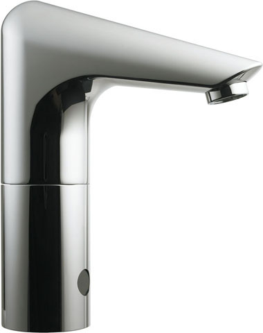 Ideal Standard CeraPlus Waschtischarmatur elektronisch, Batteriebetrieb chrom, mit flexiblen Schläuchen, mit Mischung A4152AA