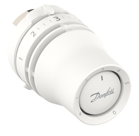 Danfoss Thermostatkopf Redia M30x1,5 flüssigkeitgefüllt, eingebautem Fühler, Nullabsperrung 015G3339
