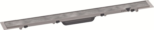 Hansgrohe RainDrain Rock Duschrinne 700mm kürzbar und befliesbar 56030000