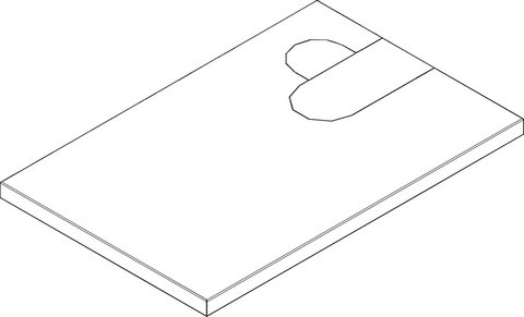 Bosch / Buderus Abdeckung oben links 8738206782