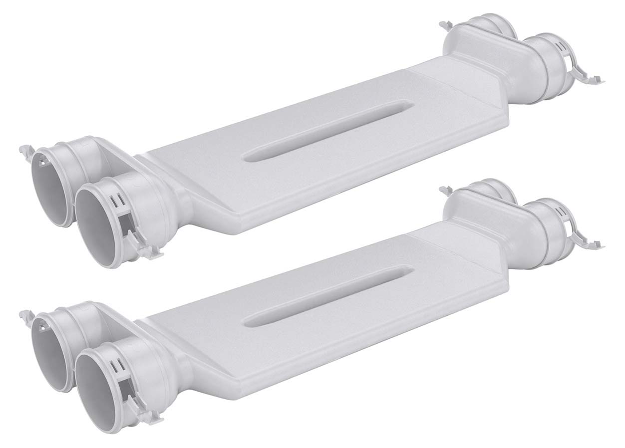 Vaillant Kreuzungsstück VAZ-B75, 2 Stück, für Luftschlauch rund D 75/62mm 0010024150