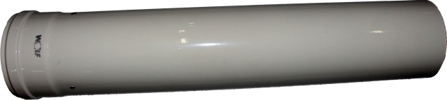 Wolf Luft-/Abgasrohr DN60/100 L:2,0m für LAF 2651674
