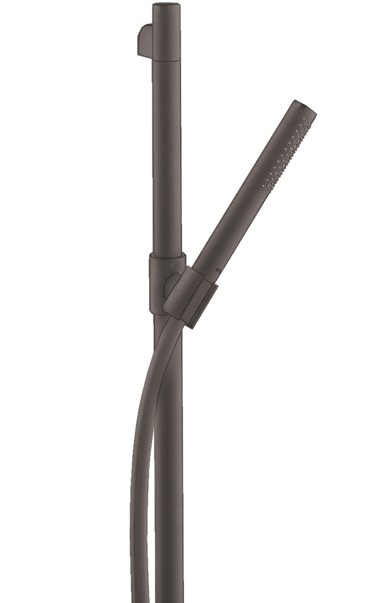 Hansgrohe AXOR Starck Brauseset 900mm mit Stabhandbrause 1jet EcoSmart, Brushed Black Chrome 27983340