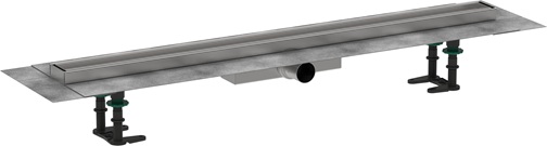 Hansgrohe Komplettset RainDrain Compact 900mm befliesbar für flache Installation 56169000