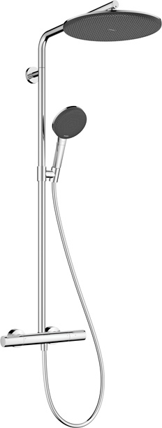 Hansgrohe Showerpipe Raindance Alive S Puro 300 1jet EcoSmart mit Thermostat chrom 24593000