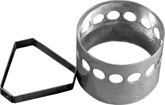 Wolf Luftrohr DN63/96 L:65mm mit Luftöffnungen 2600572