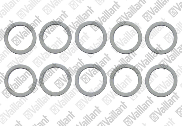 Vaillant Rechteckdichtring für Gas-Wandheizgerät VCW 180 K XE VCW 180&240&280 XE, 10 Stück 981150