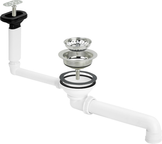 Viega Ablaufventilset 7139.153 in Kunststoff weiß 699864