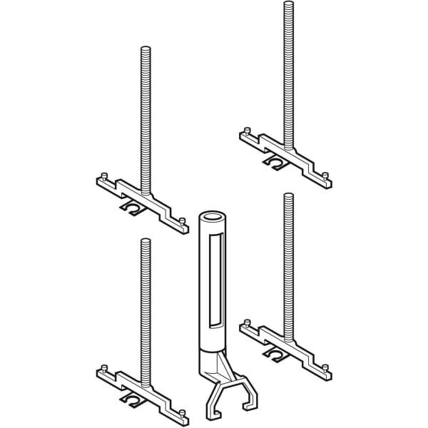 Geberit Umbauset verlängert zu Betätigungsplatte 300T UP-Spülkasten, 15cm 240.178.00.1