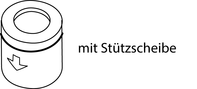 Ideal Standard RV-Patrone DW15 mit Stützscheibe A962866NU