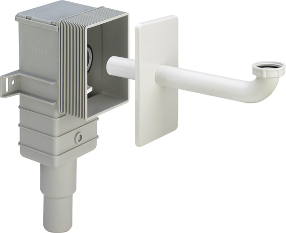 Viega Geruchverschluss 5633.2 in G1 1/4 x DN40/50 Ku weiß RAL 9010 553760
