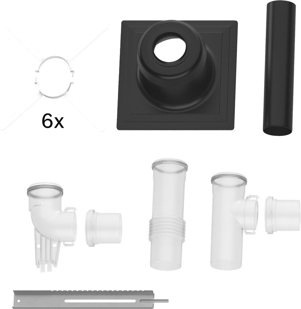Bosch Grundbausatz C(14)3x, starr, d: 80mm Abgaszubehör FC-Set80-C(14)3x 7738113337