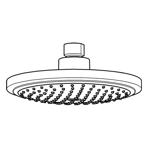 Grohe Kopfbrause Euphoria C 180 Durchfluss: 9,5l/min chrom 27492000