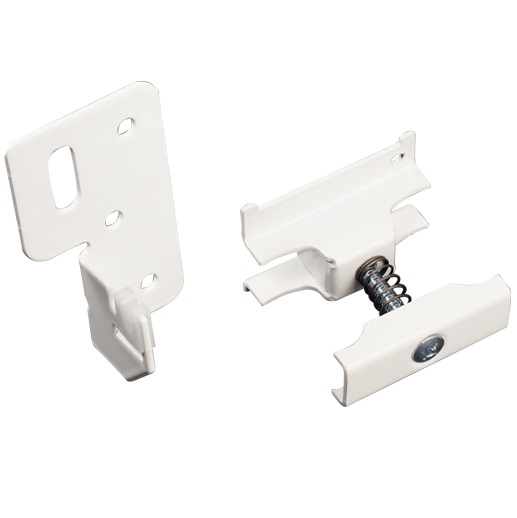 Purmo Anschluss-Set 2 für Röhrenradiator Winkelkonsole 6er verzinkt RAL 9016 AZ13DZ952233201