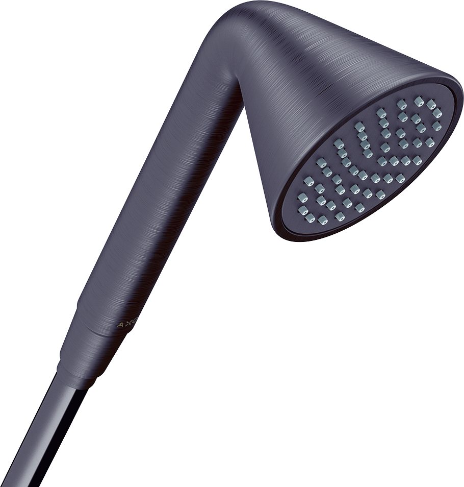 Hansgrohe Handbrause Axor Front brushed black chrom 26025340