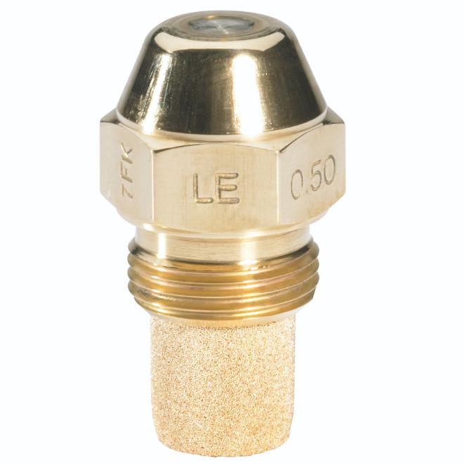 Danfoss Öldüse LE-S Vollkegel 0,55 USgal/h, 80 Grad, mit Abschlußventil 030F8710