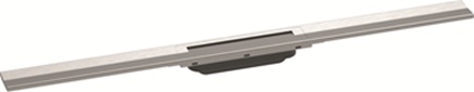 Hansgrohe RainDrain Flex Duschrinne 900mm kürzbar, Fertigset zur freien Montage gebürstet edelstahl 56045800