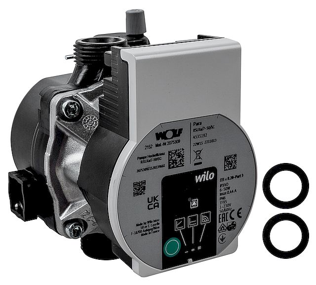 Wolf Heizkreispumpe Para RSL Ku/7-50 SC-12, für CGB/CGW/CGS-24 kW 2075309
