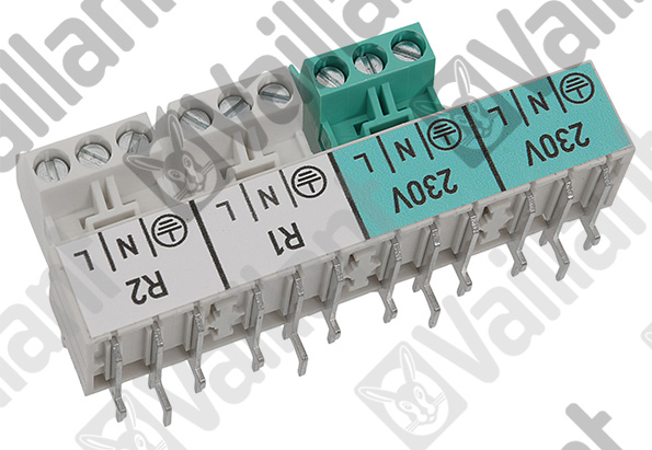 Vaillant Steckverbinder (Set 230V, R1, R2) für VR 71 0020238236