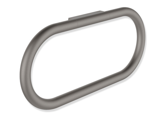 HEWI Handtuchring, Edelstahl, dunkelgrau perlglimmer tiefmatt 480.09.00260 SC
