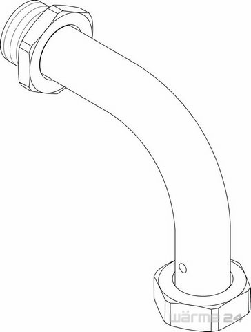 Bosch / Buderus KW-Rohr DN32 87186635360