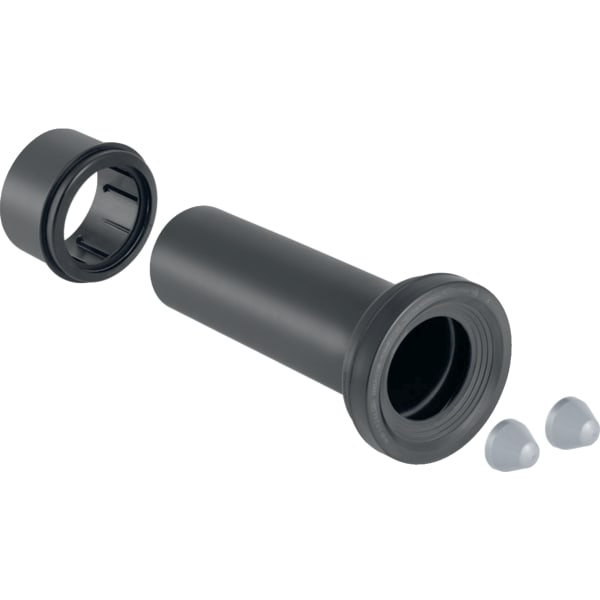 Geberit Set Anschlussstutzen für Wand-WC schwarz 131.084.16.1