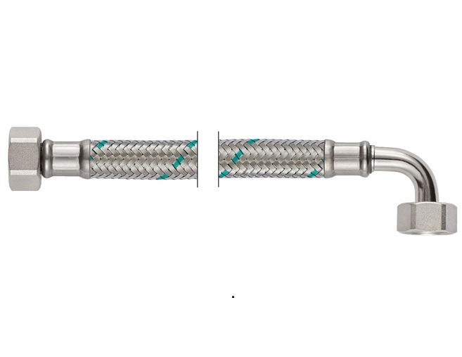 Neoperl NEOFLEX Panzerschlauch DN13 IG x IG gebogen, 3/4" x 3/4" 300cm 66882300