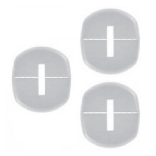 Viessmann Abdeckrosette QKP Für PK3, 3 Stück 7183242